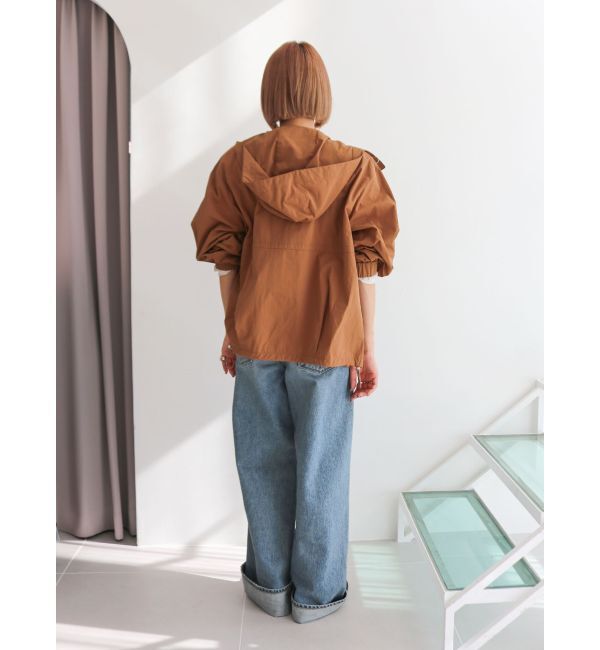 Ungrid「タックデザインナイロンブルゾン」|ブルゾン・スタジャン|