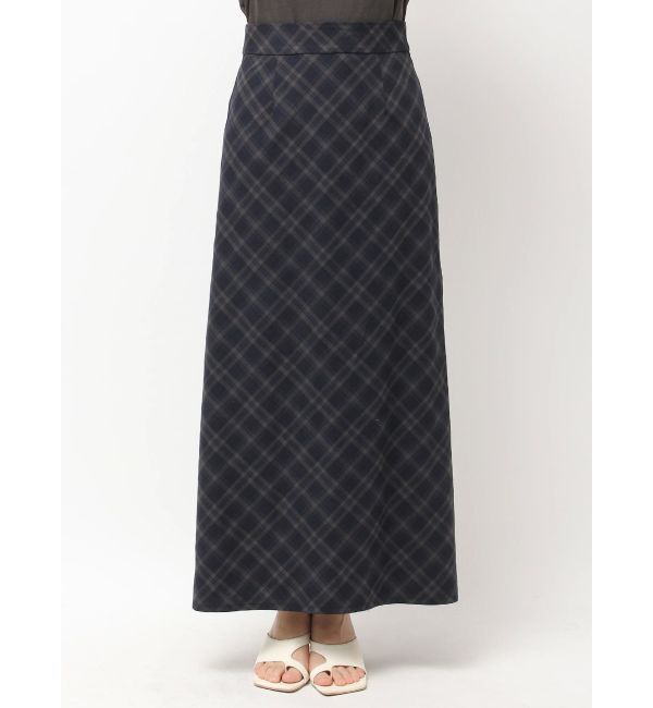 Ungrid「チェックアイラインスカート」|スカート|