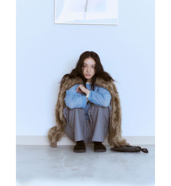 Ungrid「ミックスファーショートブルゾン」|ブルゾン・スタジャン|