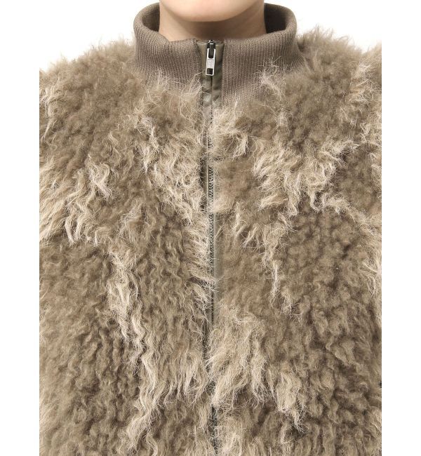 Ungrid「ミックスファーショートブルゾン」|ブルゾン・スタジャン|