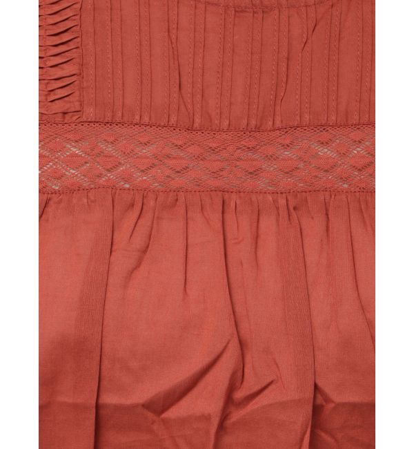 Ungrid「コットンノースリフリルブラウス」|シャツ・ブラウス|