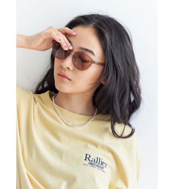 Ungrid「クリアブラウンサングラス」|サングラス|