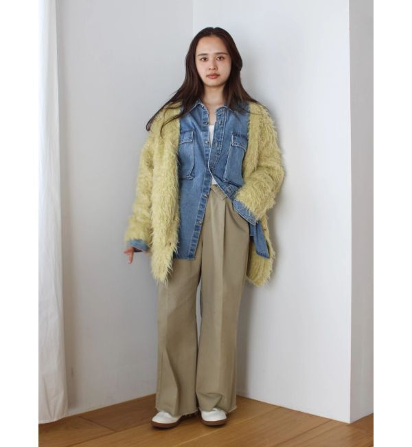 Ungrid「デニムルーズシャツ」|シャツ・ブラウス|