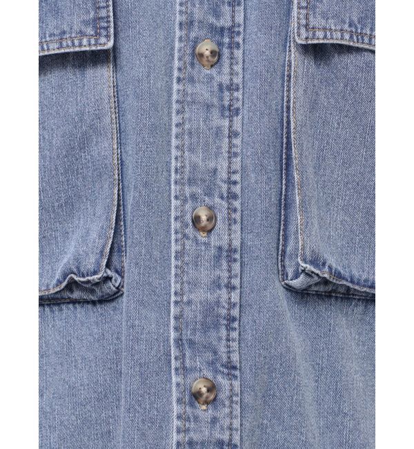Ungrid「デニムルーズシャツ」|シャツ・ブラウス|