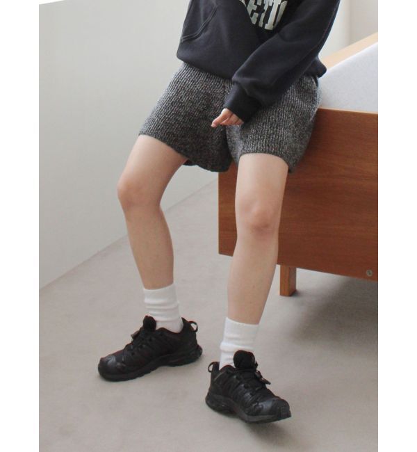 Ungrid「カラーネップニットハーフパンツ」|その他|