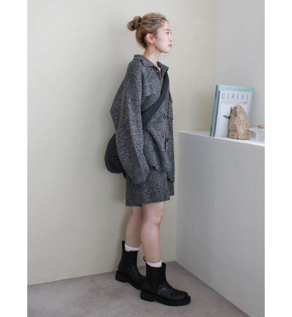 Ungrid「カラーネップニットハーフパンツ」|その他|