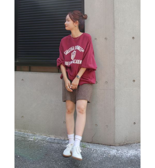 Ungrid「カラーネップニットハーフパンツ」|その他|