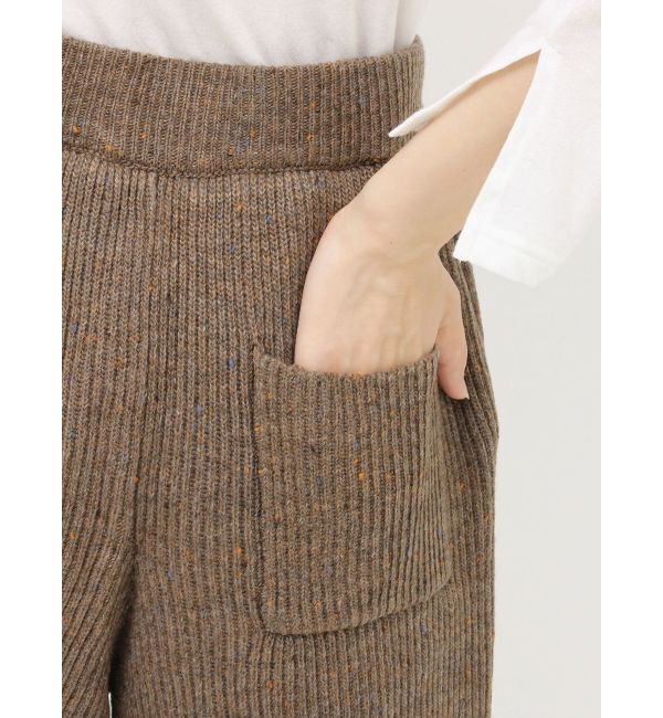 Ungrid「カラーネップニットハーフパンツ」|その他|