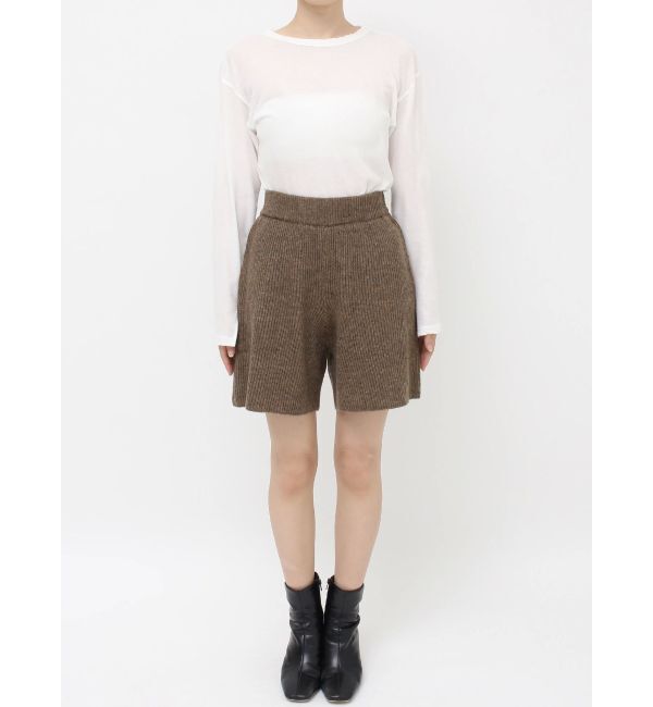 Ungrid「カラーネップニットハーフパンツ」|その他|
