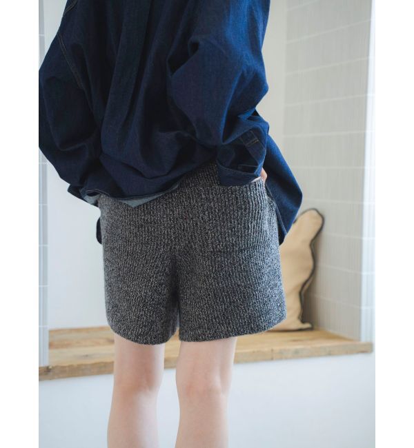 Ungrid「カラーネップニットハーフパンツ」|その他|