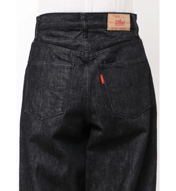 Ungrid「タックデザインカーブデニム」|デニム|