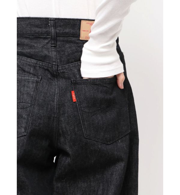 Ungrid「タックデザインカーブデニム」|デニム|