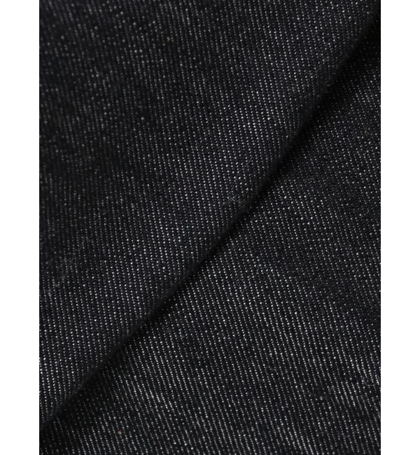 Ungrid「タックデザインカーブデニム」|デニム|