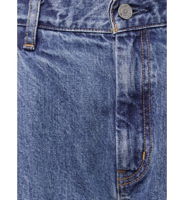 Ungrid「タックデザインカーブデニム」|デニム|