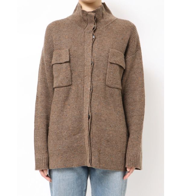 Ungrid「カラーネップニットカーディガン」|カーディガン|