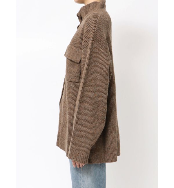 Ungrid「カラーネップニットカーディガン」|カーディガン|