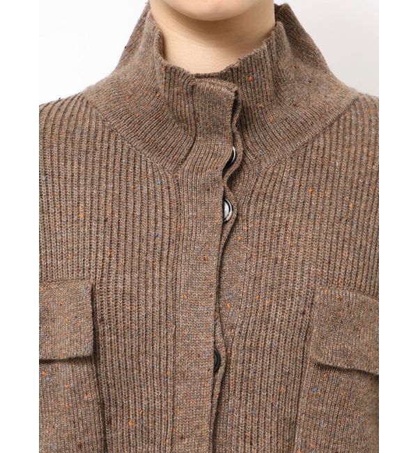 Ungrid「カラーネップニットカーディガン」|カーディガン|
