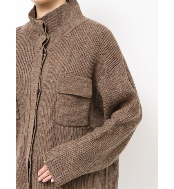 Ungrid「カラーネップニットカーディガン」|カーディガン|