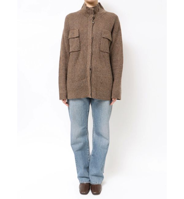 Ungrid「カラーネップニットカーディガン」|カーディガン|