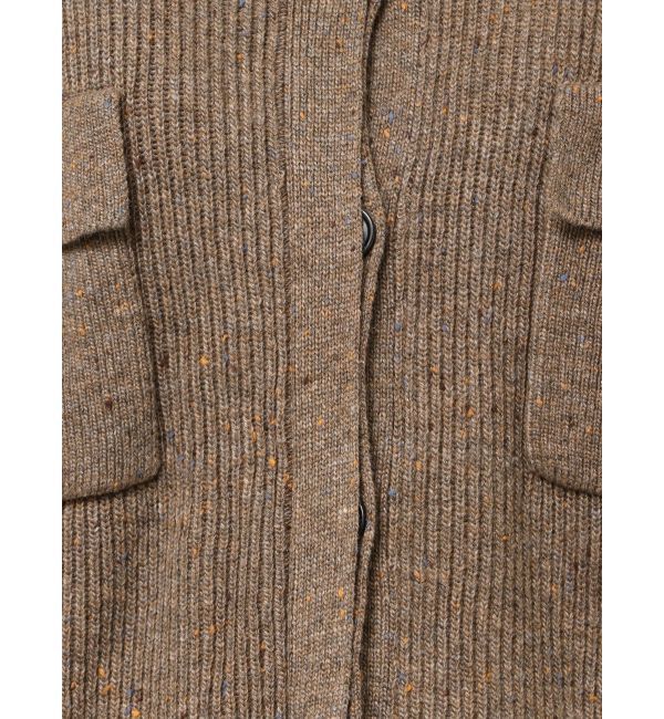Ungrid「カラーネップニットカーディガン」|カーディガン|