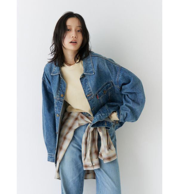 Ungrid「ビッグルーズチェックシャツ」|シャツ・ブラウス|