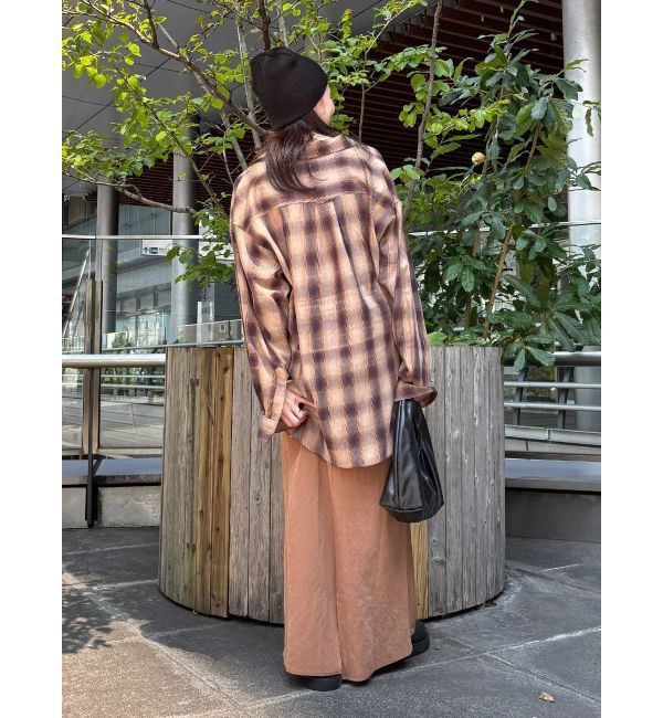 Ungrid「ビッグルーズチェックシャツ」|シャツ・ブラウス|