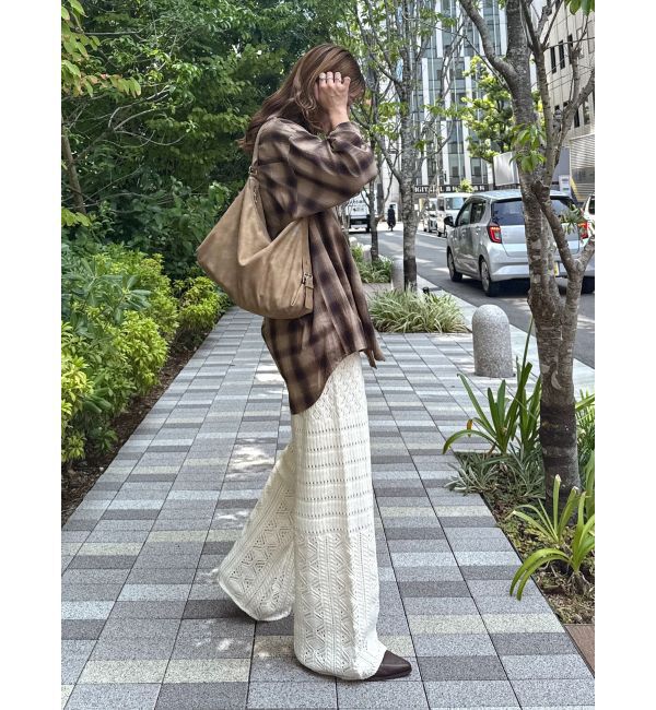 Ungrid「ビッグルーズチェックシャツ」|シャツ・ブラウス|