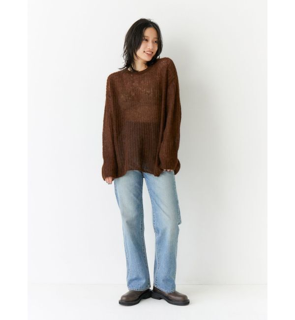 Ungrid「スリムストレートデニム」|デニム|