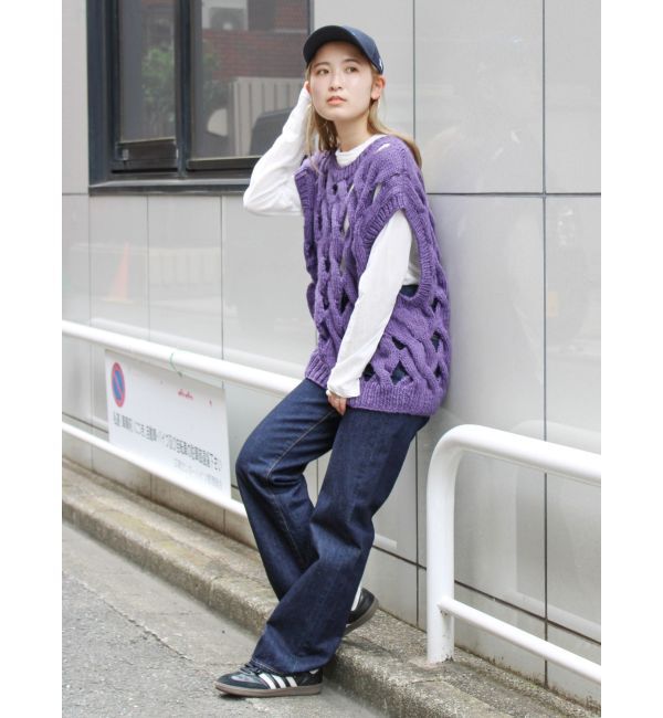 Ungrid「スリムストレートデニム」|デニム|