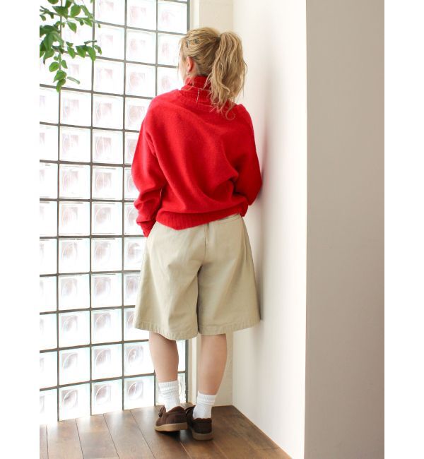 Ungrid「ワイドシルエットチノハーフパンツ」|その他|