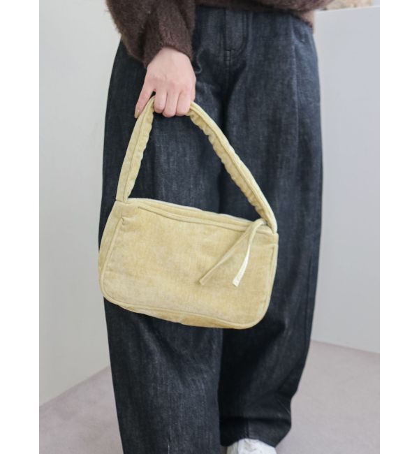 Ungrid「ベロアハンドバッグ」|ハンドバッグ|