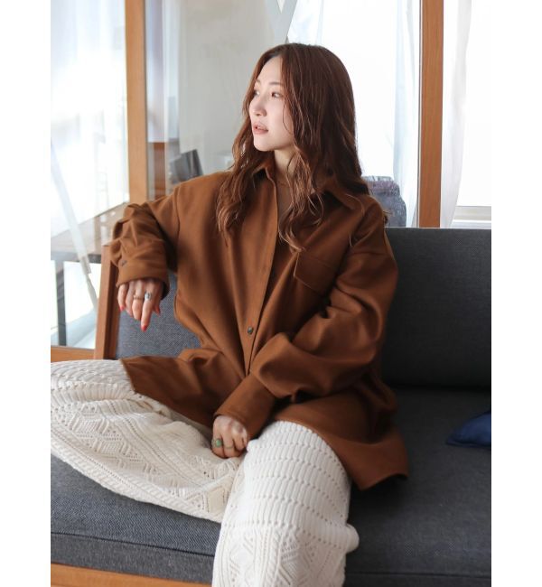 Ungrid「起毛デザインシャツ」|シャツ・ブラウス|