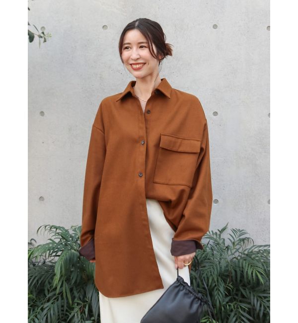 Ungrid「起毛デザインシャツ」|シャツ・ブラウス|
