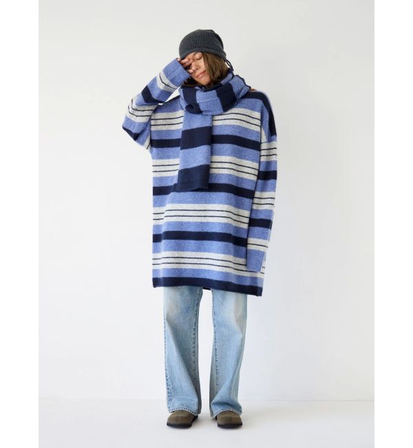 Ungrid「マルチボーダーマフラー」|その他|