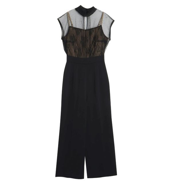 LAGUNAMOON「LADYチュールレースドッキングコンビネゾン」|ドレス|