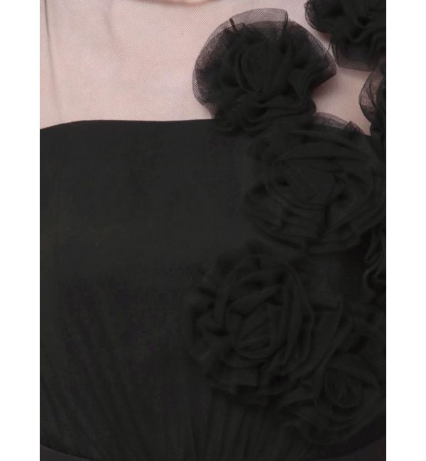 LAGUNAMOON「LADYコサージュチュールパンツドレス」|ドレス|