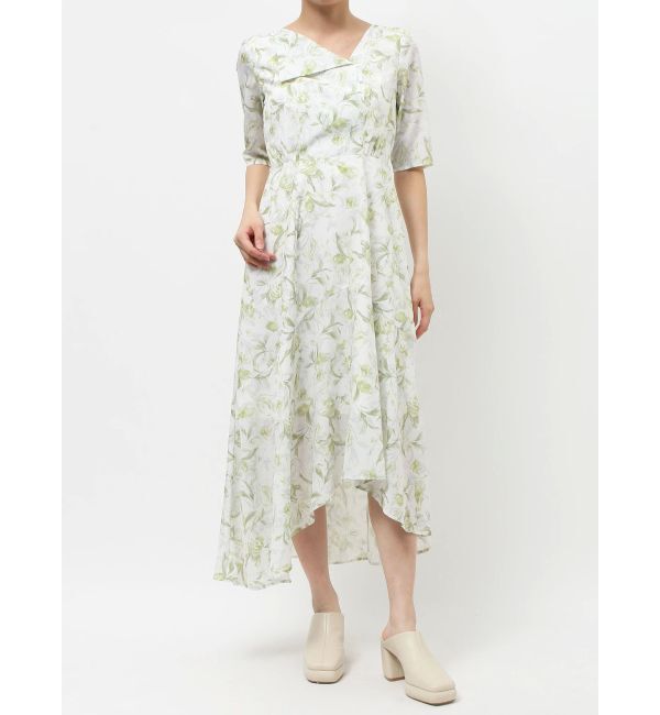 LAGUNAMOON「楊柳フラワーイレヘムワンピース」|ワンピース|