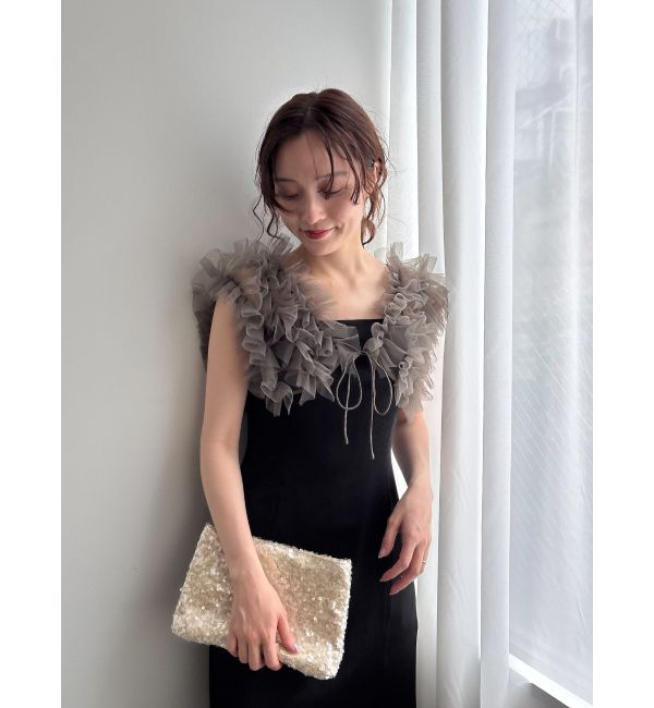 LAGUNAMOON「LADYノースリーブボレロキャミワンピース」|ワンピース|