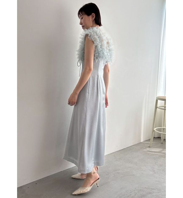 LAGUNAMOON「LADYノースリーブボレロキャミワンピース」|ワンピース|