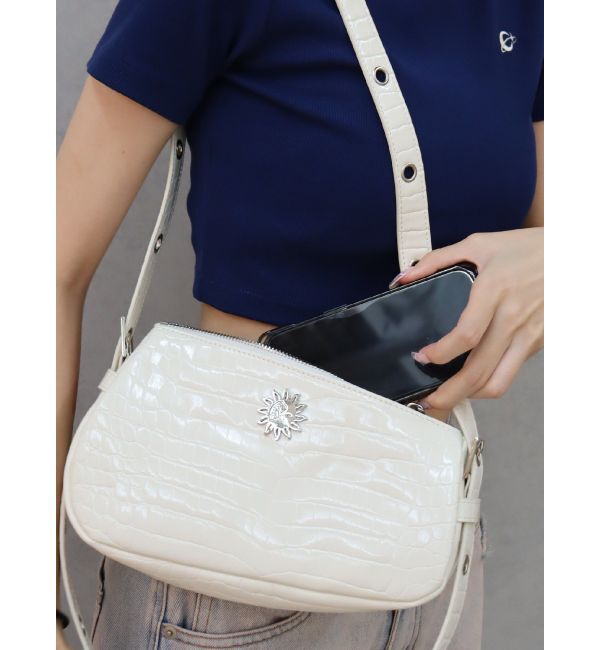 EVRIS「スナップショルダーBAG」|ショルダー・メッセンジャー|ホワイト