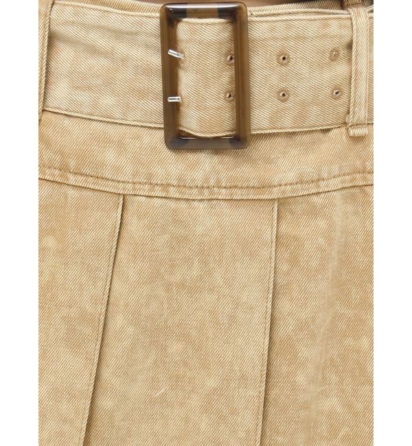 EVRIS「ワイドベルトプリーツミニスカート【セットアップ着用可能】」|スカート|