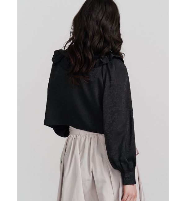 jouetie「ショートチャイナシャツ」|シャツ・ブラウス|