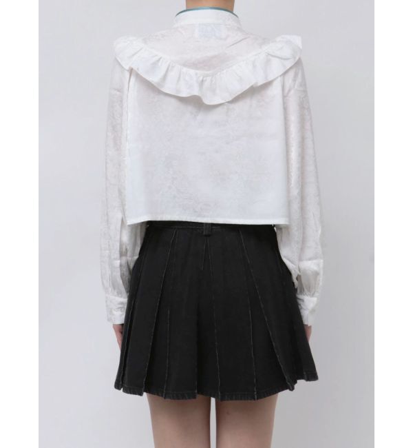 jouetie「ショートチャイナシャツ」|シャツ・ブラウス|