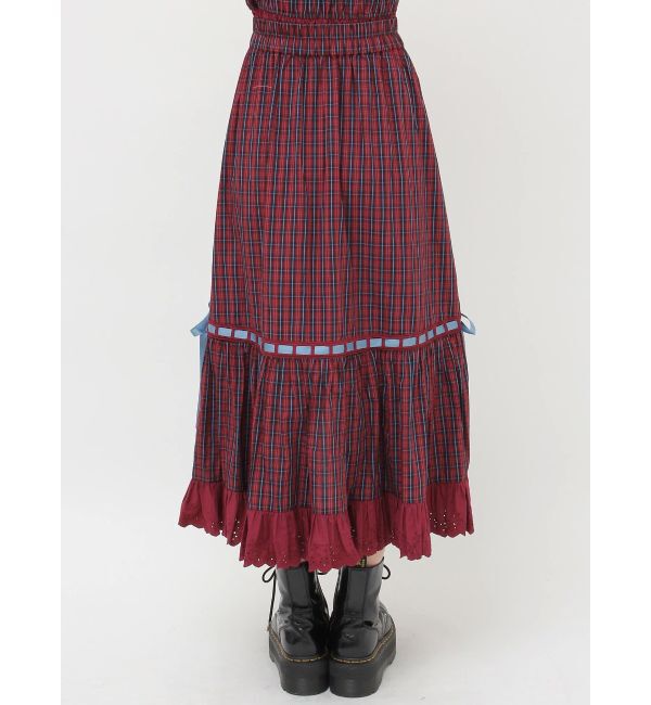 jouetie「リボンステッチアシメスカート【セットアップ対応】」|スカート|