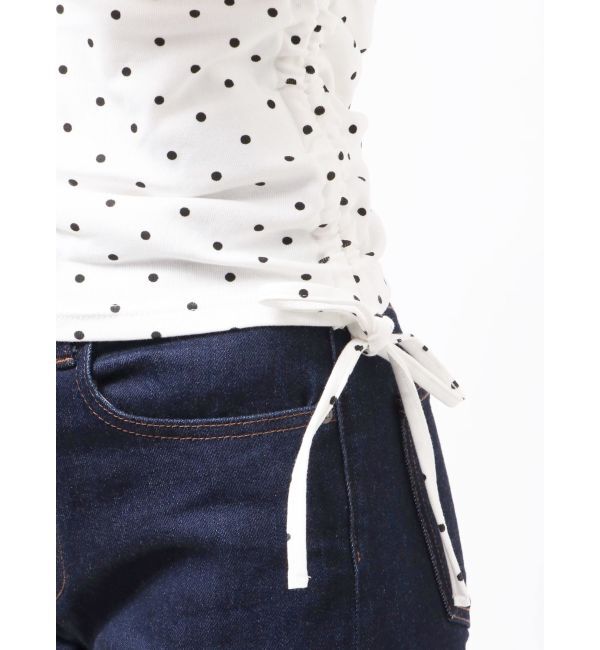 jouetie「コサージュオフショルトップス」|Tシャツ・カットソー|