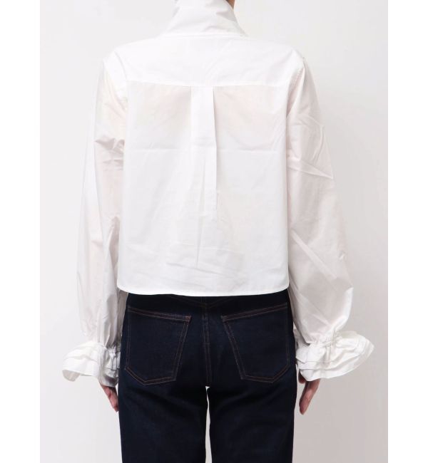 jouetie「スリーブフリルビッグボウタイブラウス」|シャツ・ブラウス|