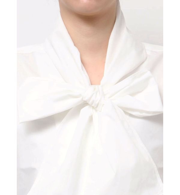 jouetie「スリーブフリルビッグボウタイブラウス」|シャツ・ブラウス|