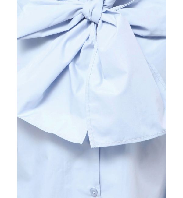 jouetie「スリーブフリルビッグボウタイブラウス」|シャツ・ブラウス|