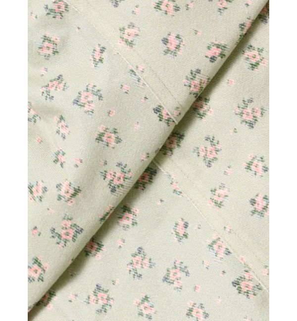 merry jenny「flowerツイルパフミニワンピース」|ワンピース|