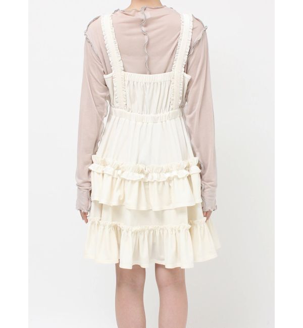 merry jenny「コルセットベロアフレアミニワンピース」|ワンピース|
